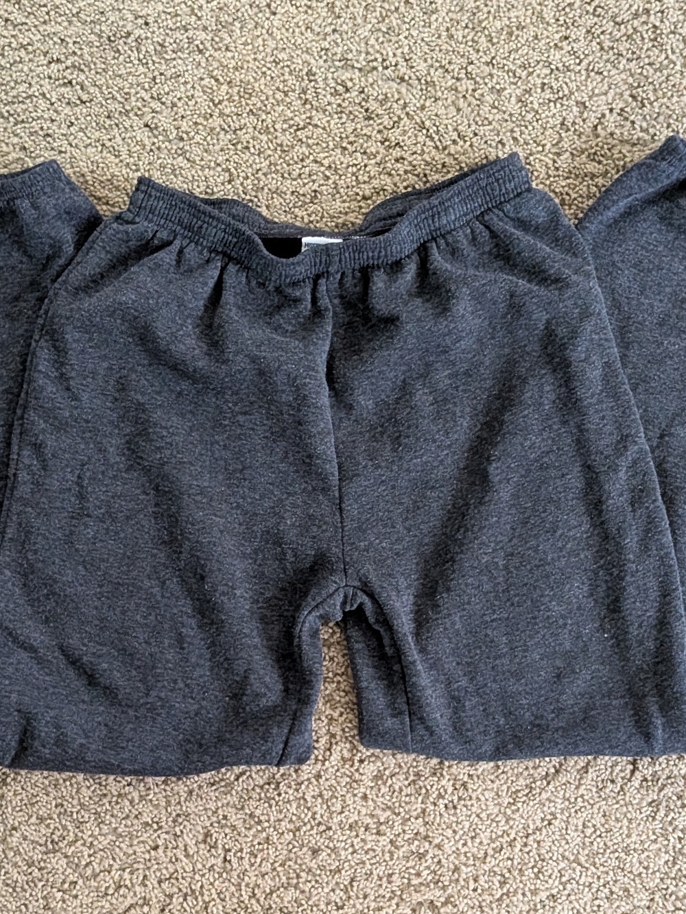 Men's Charcoal Gray Sweatpants - Classic Pull-On Joggers
